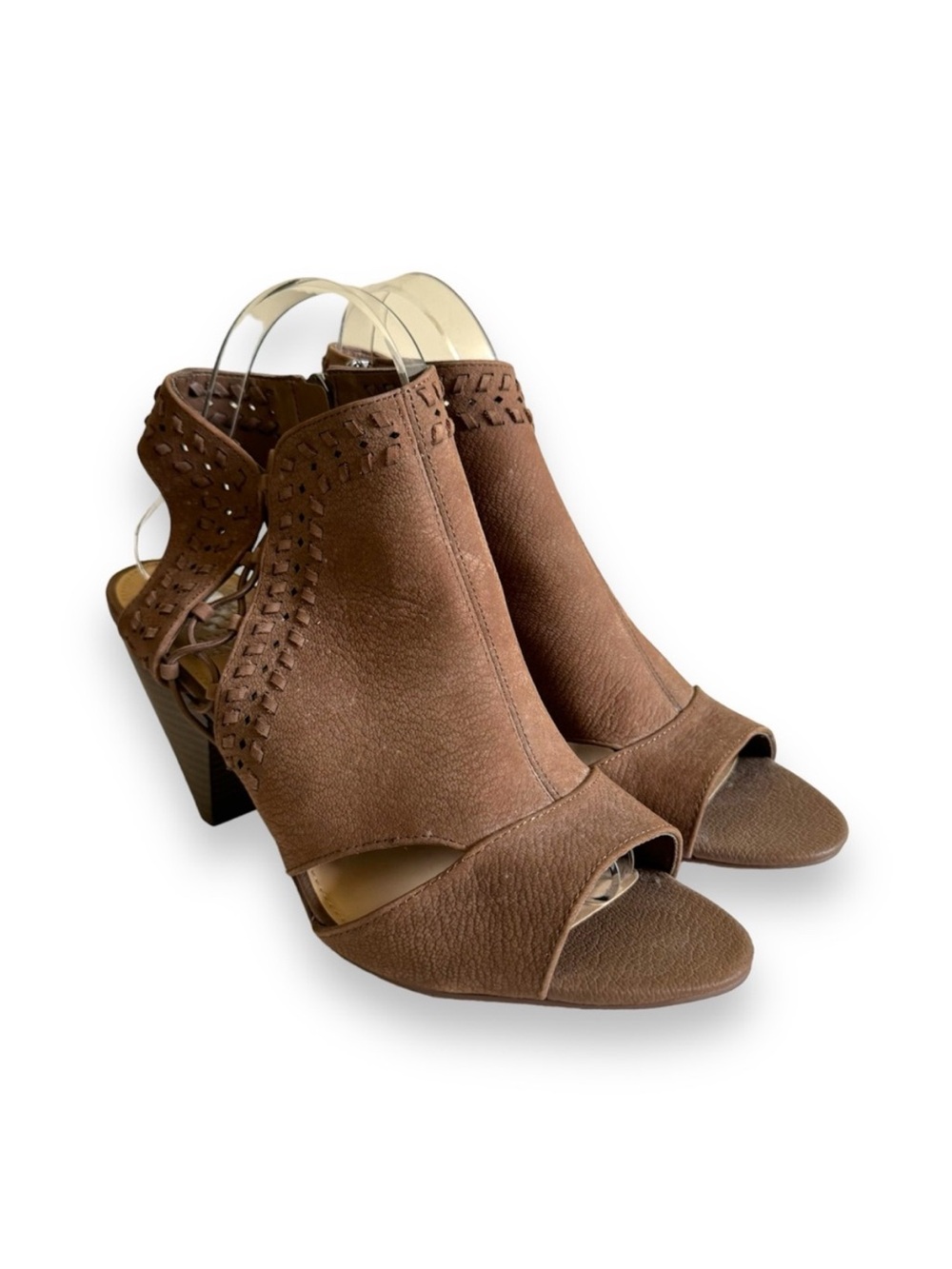 Vince Camuto Booties EMMIA Open Toe Braided Cutout Sling Back Sandals